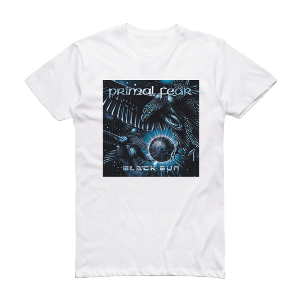 Primal Fear Black Sun 2 Album Cover T-Shirt White