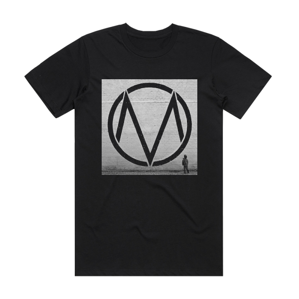 The Maine Black White Album Cover T-Shirt Black