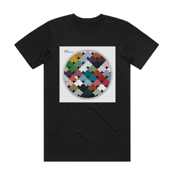 Phaedra Blackwinged Night Album Cover T-Shirt Black