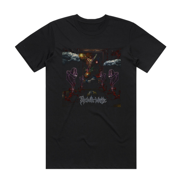 Psychotic Waltz Bleeding 1 Album Cover T-Shirt Black
