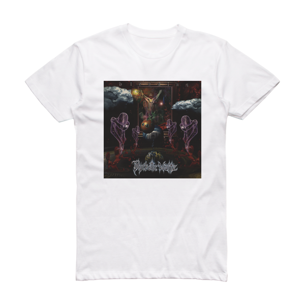 Psychotic Waltz Bleeding 1 Album Cover T-Shirt White