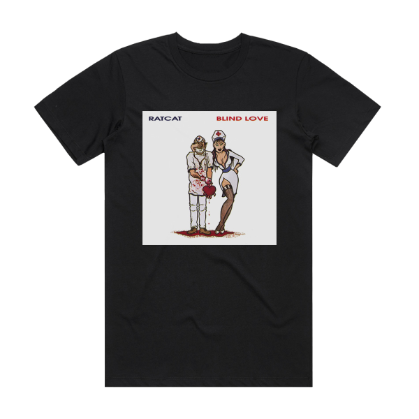 Ratcat Blind Love Album Cover T-Shirt Black
