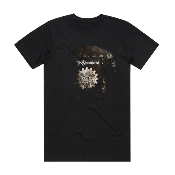 The Showdown Blood In The Gears Album Cover T-Shirt Black