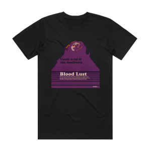 Uncle Acid and The Deadbeats Blood Lust Album Cover T-Shirt Black