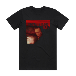 Tom Waits Blood Money Album Cover T-Shirt Black