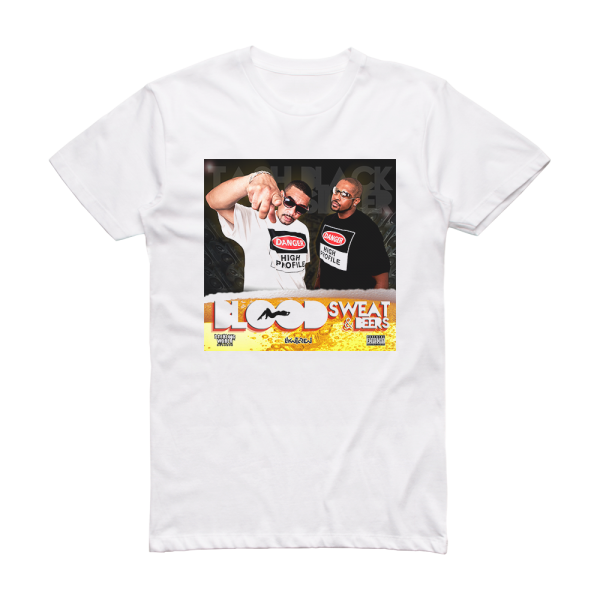 Tash Blood Sweat Beers Album Cover T-Shirt White