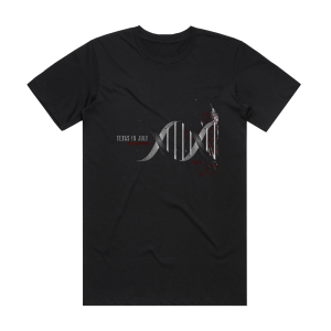 Texas in July Bloodwork Album Cover T-Shirt Black
