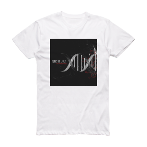 Texas in July Bloodwork Album Cover T-Shirt White