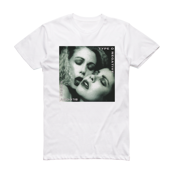 Type O Negative Bloody Kisses Album Cover T-Shirt White – ALBUM COVER T ...