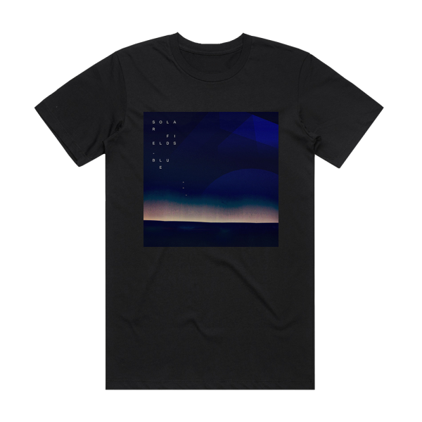 Solar Fields Blue Album Cover T-Shirt Black