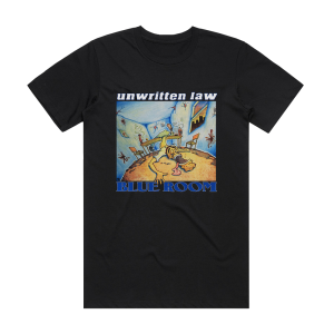 Unwritten Law Blue Room Album Cover T-Shirt Black