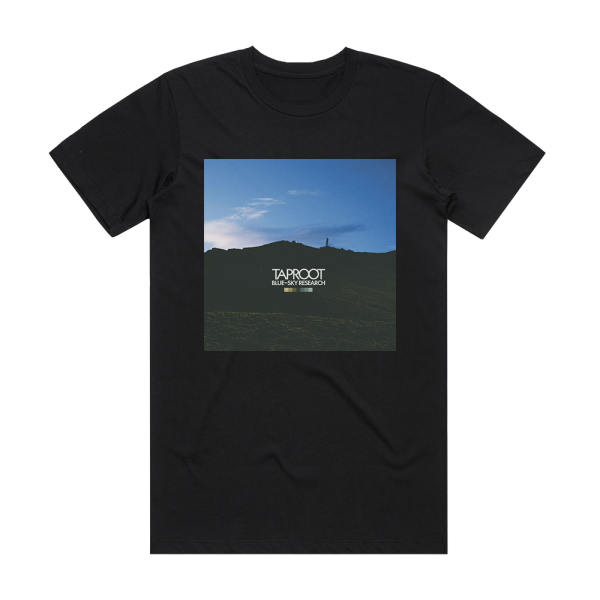Taproot Blue Sky Research Album Cover T-Shirt Black