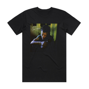 Tom Waits Blue Valentine Album Cover T-Shirt Black