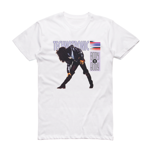 Technotronic Body To Body Album Cover T-Shirt White