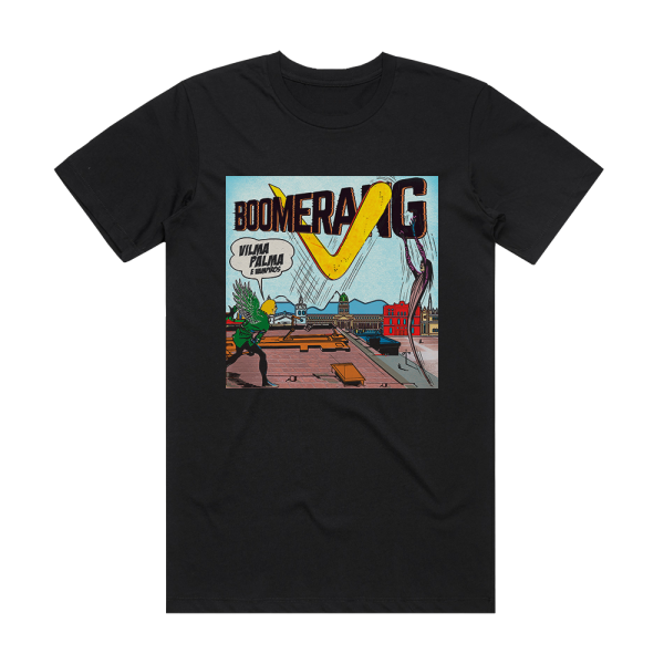 Vilma Palma e Vampiros Boomerang Album Cover T-Shirt Black