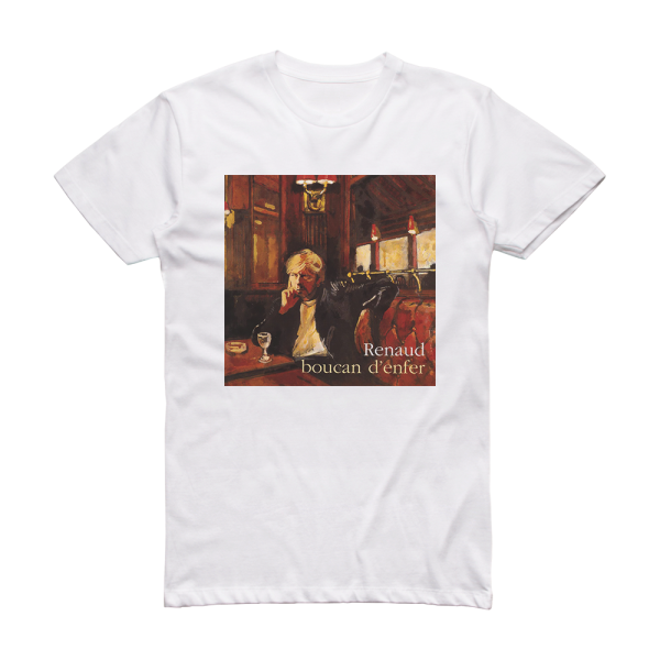 Renaud Boucan Denfer Album Cover T-Shirt White