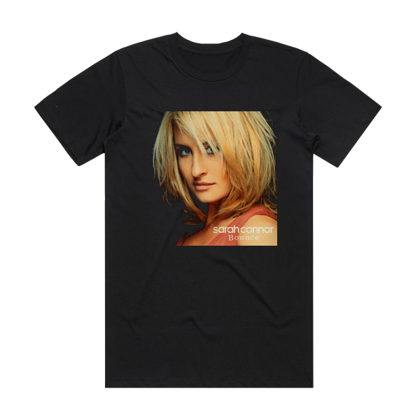 Sarah Connor Bounce Album Cover T-Shirt Black