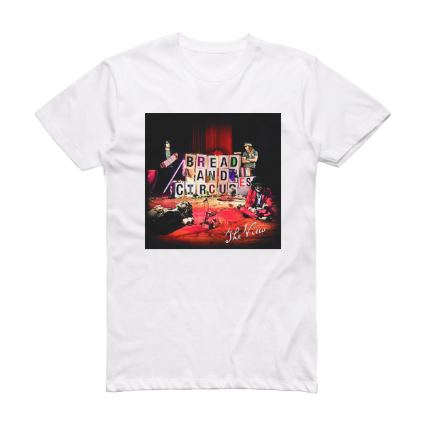 The View Bread And Circuses Album Cover T-Shirt White