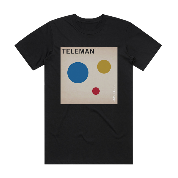 Teleman Breakfast Album Cover T-Shirt Black