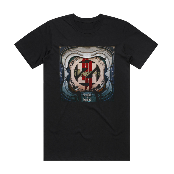 Skrillex Breakn A Sweat Zedd Remix Album Cover T-Shirt Black