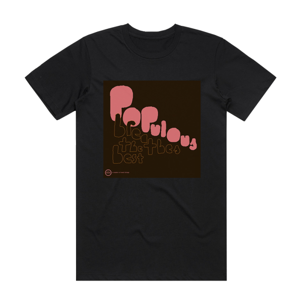 Populous Breathes The Best Album Cover T-Shirt Black