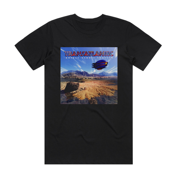 Transatlantic Bridge Across Forever Album Cover T-Shirt Black