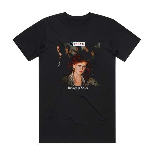 TPau Bridge Of Spies 2 Album Cover T-Shirt Black
