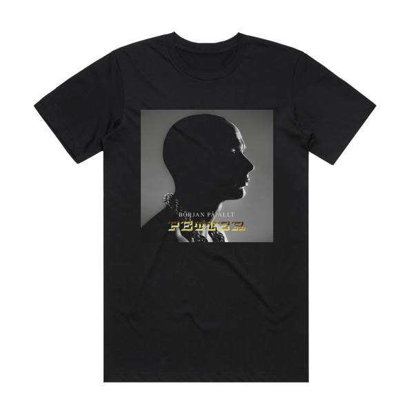 Petter Brjan P Allt Album Cover T-Shirt Black