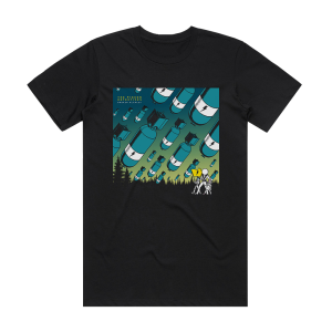 The Pigeon Detectives Broken Glances Album Cover T-Shirt Black
