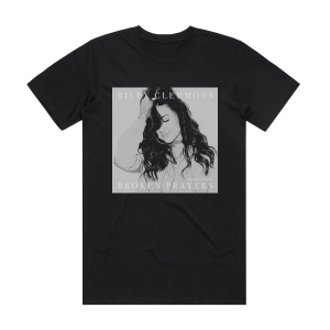 Riley Clemmons Broken Prayers 2 Album Cover T-Shirt Black