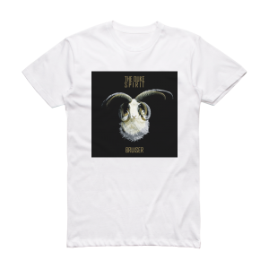 The Duke Spirit Bruiser 2 Album Cover T-Shirt White