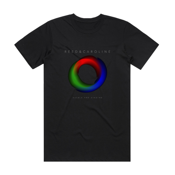 Reed and Caroline Buchla And Singing Album Cover T-Shirt Black