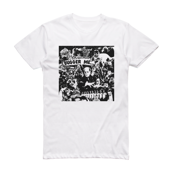 Sam Coomes Bugger Me Album Cover T-Shirt White