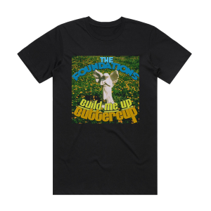 The Foundations Build Me Up Buttercup Album Cover T-Shirt Black