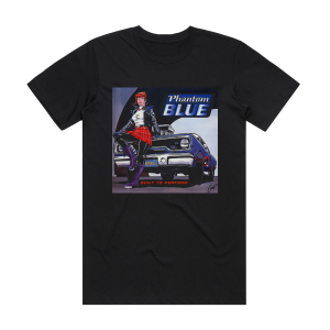 Phantom Blue Built To Perform Album Cover T-Shirt Black