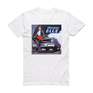 Phantom Blue Built To Perform Album Cover T-Shirt White