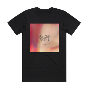 undertheskin Burn 1 Album Cover T-Shirt Black