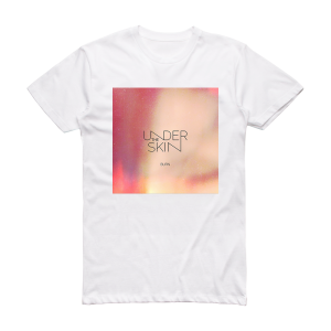 undertheskin Burn 1 Album Cover T-Shirt White