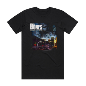 The Bones Burnout Boulevard Album Cover T-Shirt Black