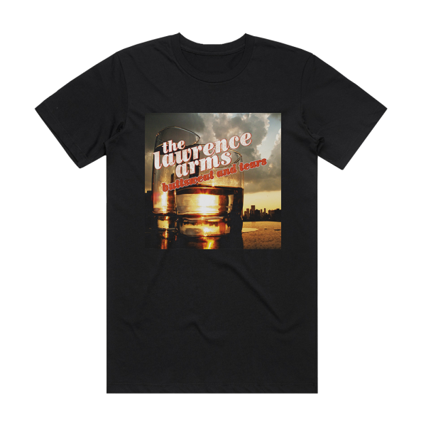 The Lawrence Arms Buttsweat And Tears Album Cover T-Shirt Black