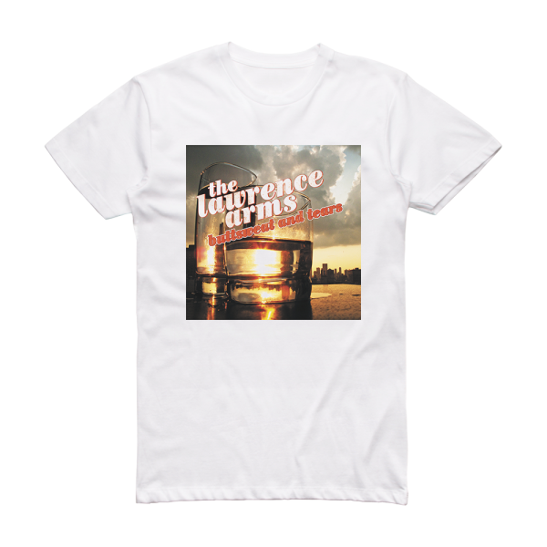 The Lawrence Arms Buttsweat And Tears Album Cover T-Shirt White