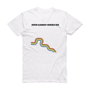 The High Llamas Buzzle Bee Album Cover T-Shirt White