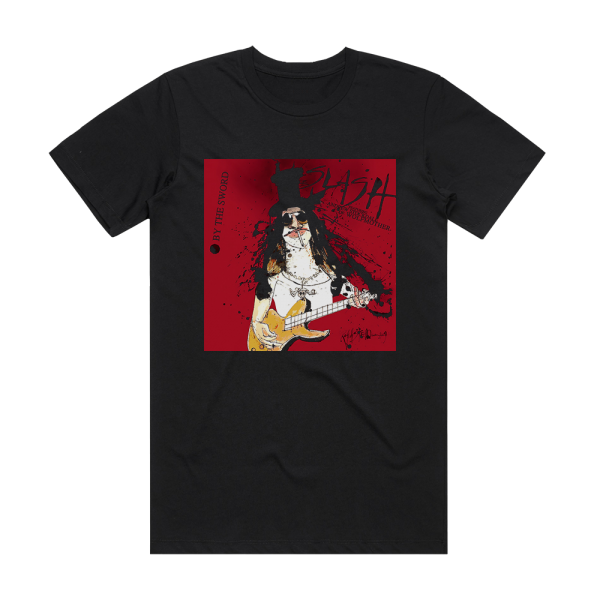 Slash By The Sword 1 Album Cover T-Shirt Black