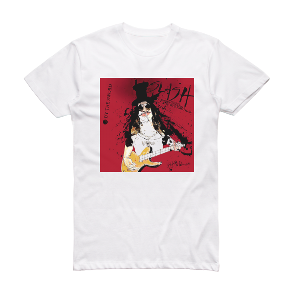 Slash By The Sword 1 Album Cover T-Shirt White