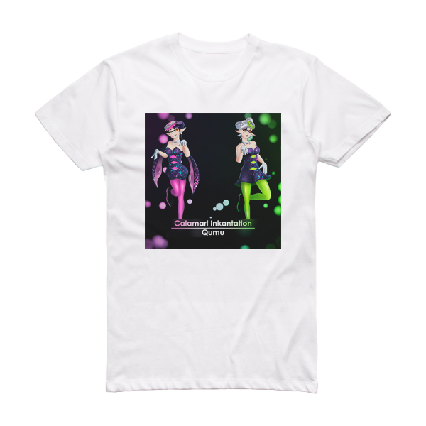 Qumu Calamari Inkantation From Splatoon Album Cover T-Shirt White