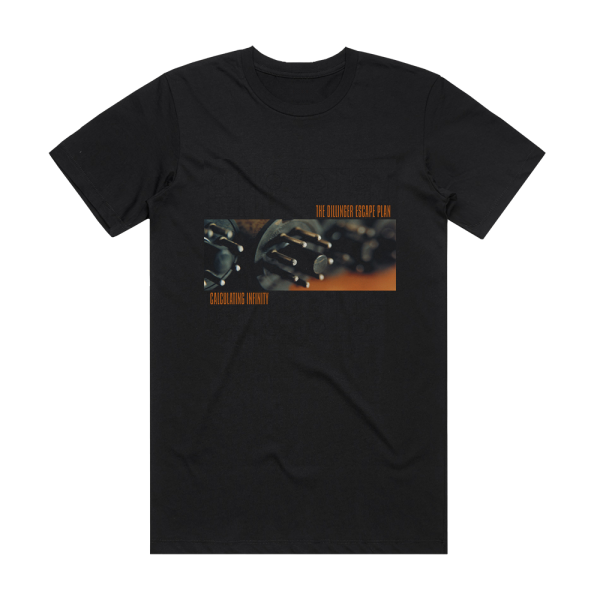 The Dillinger Escape Plan Calculating Infinity 1 Album Cover T-Shirt Black