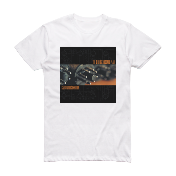 The Dillinger Escape Plan Calculating Infinity 1 Album Cover T-Shirt White