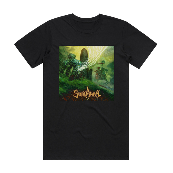 Suidakra Caledonia Album Cover T-Shirt Black