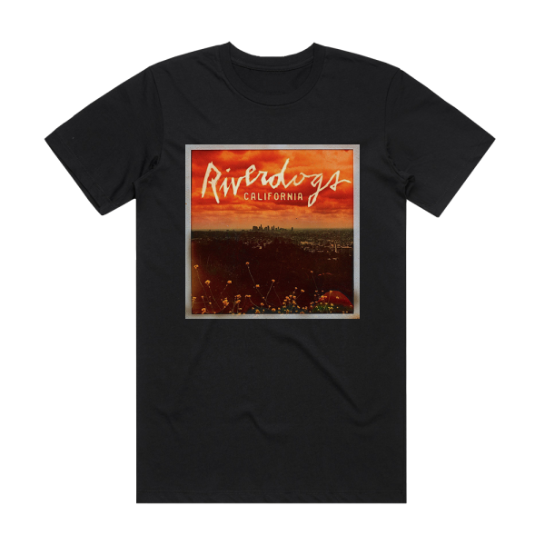 Riverdogs California Album Cover T-Shirt Black