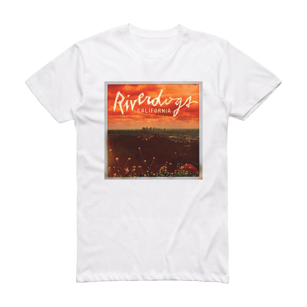 Riverdogs California Album Cover T-Shirt White